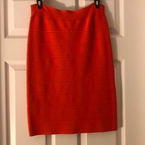 Orange BCBC skirt, brand new
